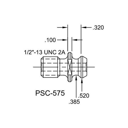 Tj Davies Co Coolant Through Retention Knob PSC-575